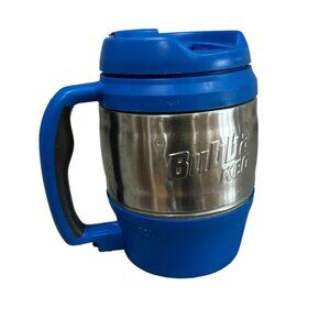 Bubba Keg 52 Oz Blue and Chrome Insulated Travel Mug